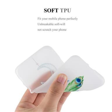 iPhone 6 / 6S Suojakuori Kuoret (Valkoinen)