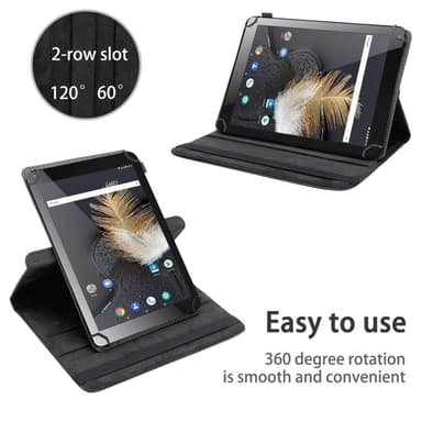 Odys Titan 10 Suojakuori Kotelo (Musta)