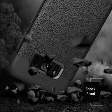 Samsung Galaxy S8 PLUS Suojakuori Cover (Musta)