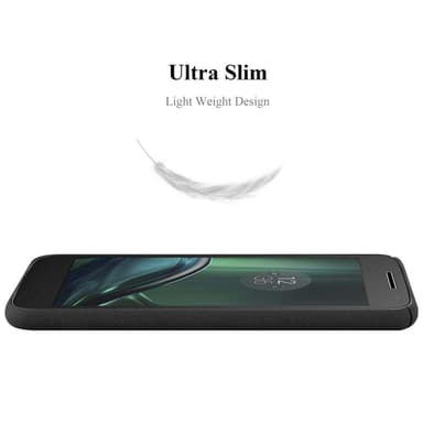 Motorola MOTO Z PLAY Suojakuori Kotelo (Musta)
