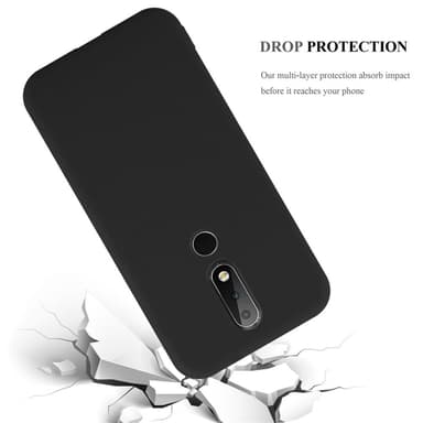 Suojakuori Nokia 6.1 PLUS / X6 Kotelo (Musta)