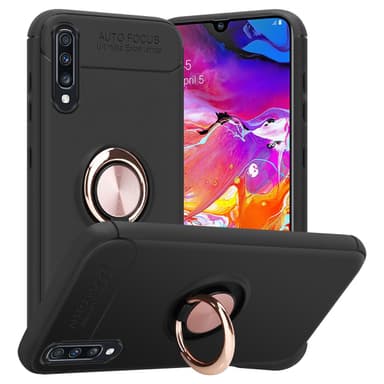 Samsung Galaxy A70 / A70s Suojakuori Kotelo (Musta)