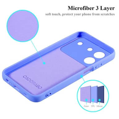 ZTE Blade A54 Suojakuori Kotelo Case (Violetti)