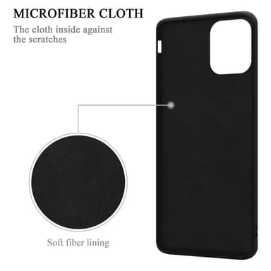 iPhone 13 Suojakuori Case Kotelo (Musta)