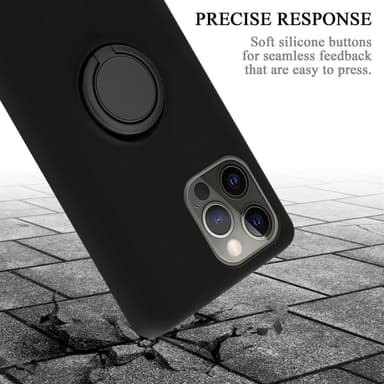 iPhone 13 Suojakuori Case Kotelo (Musta)