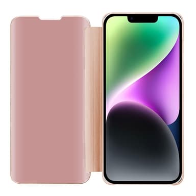 Suojakuori iPhone 14 Lompakkokotelo (Vaaleanpunainen)