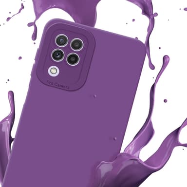 Samsung Galaxy A22 4G Suojakuori Kotelo (Violetti)