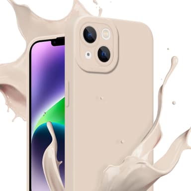 iPhone 14 PLUS Suojakuori Kotelo (Vaaleanpunainen)