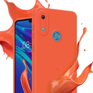 Huawei Y6 2019 Suojakuori Kotelo (Oranssi)