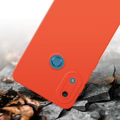 Huawei Y6 2019 Suojakuori Kotelo (Oranssi)