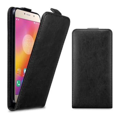 Lenovo P2 Suojakuori Lompakkokotelo (Musta)