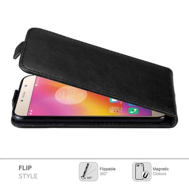 Lenovo P2 Suojakuori Lompakkokotelo (Musta)