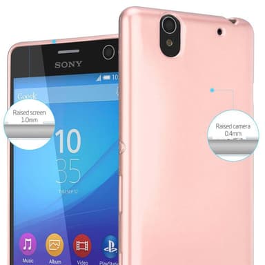 Sony Xperia C4 Suojakuori Kotelo (Vaaleanpunainen)