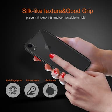 iPhone XR Suojakuori Kotelo (Läpinäkyvä)