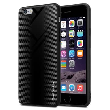 iPhone 6 PLUS / 6S PLUS Suojakuori Kotelo (Musta)