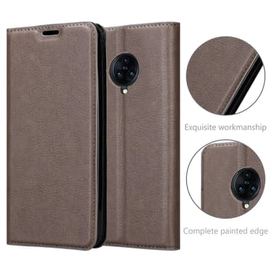 Vivo NEX 3 Suojakuori Lompakkokotelo (Ruskea)
