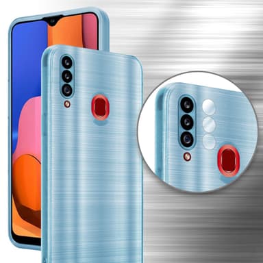 Suojakuori Samsung Galaxy A20s Kotelo (Turkoosi)