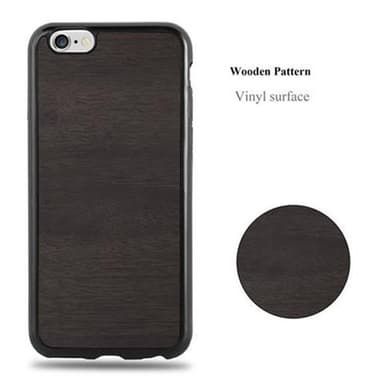 iPhone 6 / 6S Suojakuori Kotelo (Musta)