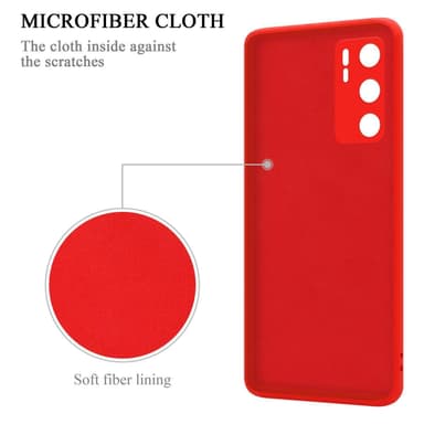 Huawei P40 Suojakuori Case Kotelo (Punainen)