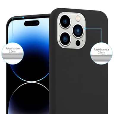 Suojakuori iPhone 14 PRO MAX Kotelo (Musta)