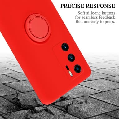 Huawei P40 Suojakuori Case Kotelo (Punainen)