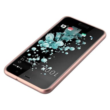 HTC U PLAY Suojakuori Kotelo (Vaaleanpunainen)