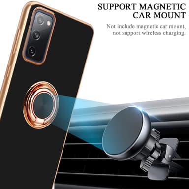 Samsung Galaxy S20 FE Suojakuori Kotelo (Musta)