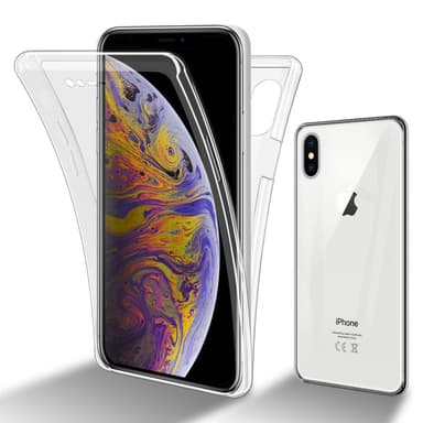 iPhone XS MAX Suojakuori Case Cover (Läpinäkyvä)