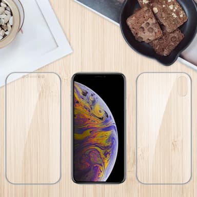 iPhone XS MAX Suojakuori Case Cover (Läpinäkyvä)