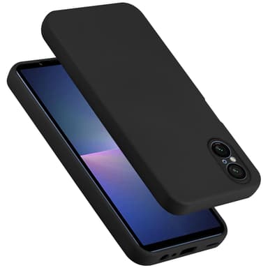 Sony Xperia 5 V Suojakuori Kotelo Case (Musta)