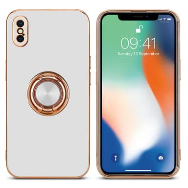 iPhone X / XS Suojakuori Kotelo (Valkoinen)
