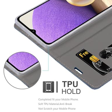 Samsung Galaxy A32 4G Suojakuori Lompakkokotelo