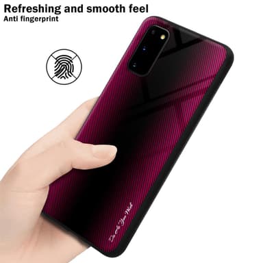 Samsung Galaxy S20 Suojakuori Kotelo (Vaaleanpunainen)