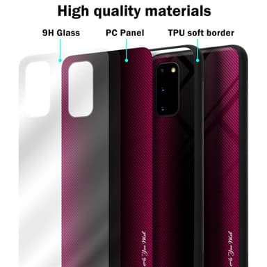 Samsung Galaxy S20 Suojakuori Kotelo (Vaaleanpunainen)