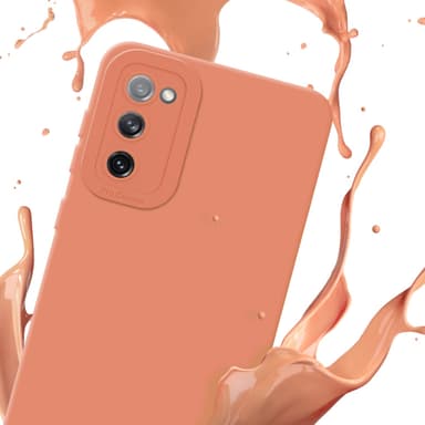 Samsung Galaxy S20 FE Suojakuori Kotelo (Oranssi)