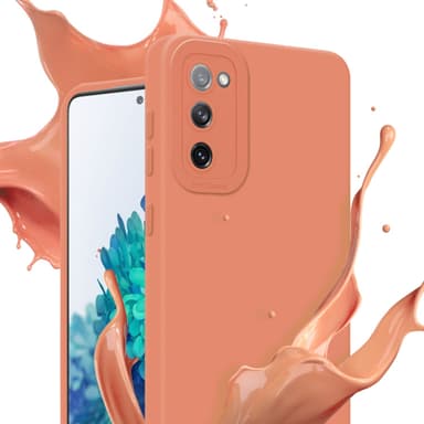 Samsung Galaxy S20 FE Suojakuori Kotelo (Oranssi)