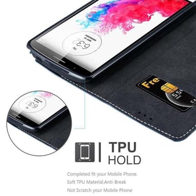 LG G3 Suojakuori Case (Sininen)