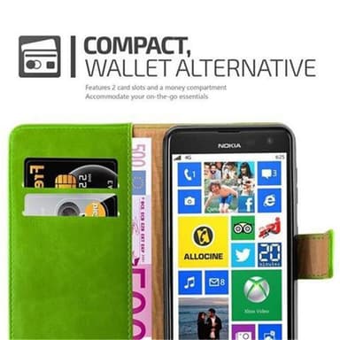 Nokia Lumia 625 Suojakuori Lompakkokotelo Case Cover