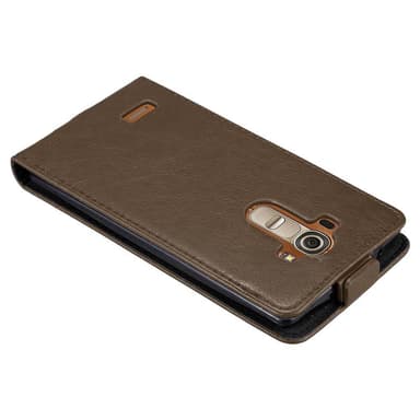LG G4 / G4 PLUS Suojakuori Lompakkokotelo (Ruskea)