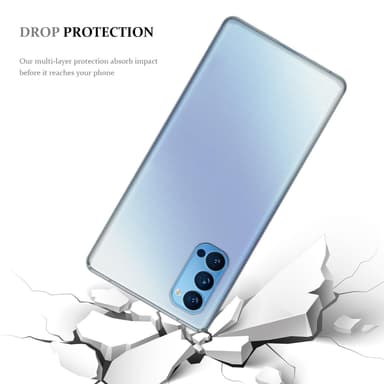 Oppo Reno4 Suojakuori Kotelo (Läpinäkyvä)