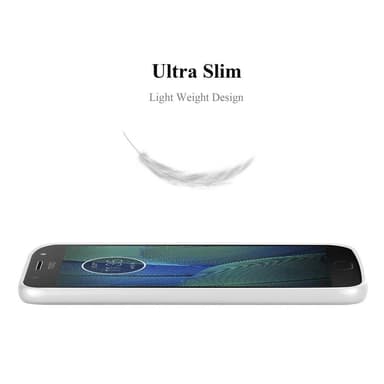 Motorola MOTO G5S PLUS Suojakuori Kotelo (Hopea)