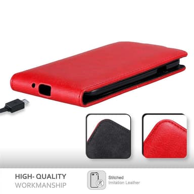 Samsung Galaxy S4 Suojakuori Lompakkokotelo (Punainen)