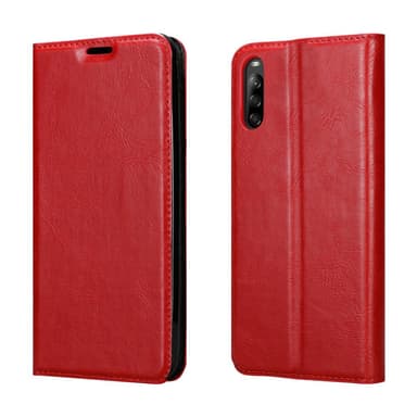 Sony Xperia L4 Suojakuori Lompakkokotelo (Punainen)