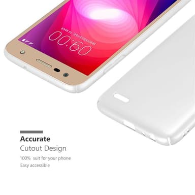 LG X POWER 2 Suojakuori Kotelo Cover (Hopea)