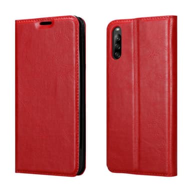 Sony Xperia L4 Suojakuori Lompakkokotelo (Punainen)