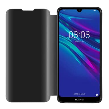 Suojakuori Huawei Y6 2019 Lompakkokotelo (Musta)