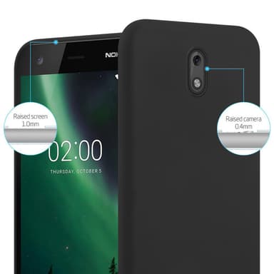 Suojakuori Nokia 2 2017 Kotelo (Musta)