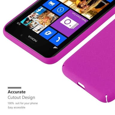 Nokia Lumia 925 Suojakuori Kotelo (Vaaleanpunainen)