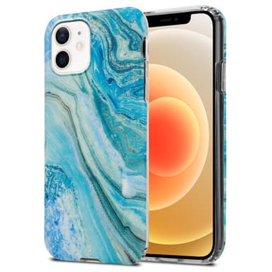 iPhone 12 / 12 PRO Suojakuori Lompakkokotelo (Sininen)
