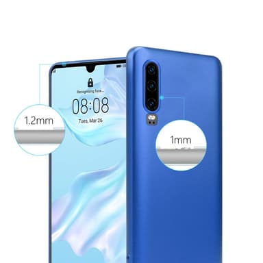 Huawei P30 Suojakuori Kotelo (Sininen)